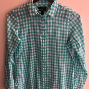 JCrew Gingham Shirt